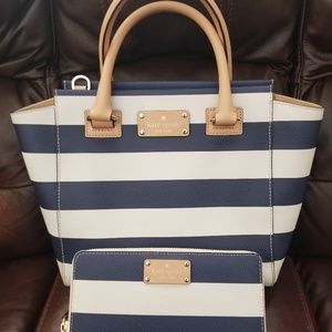 Kate Spade Striped Matching Set